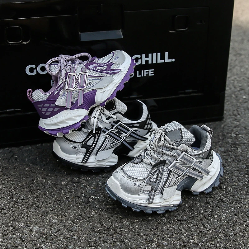 Children's sports shoes 2026 spring new men's mesh breathable net shoes girls single net dad shoes
Children's sports shoes 2026 spring new men's mesh breathable net shoes girls single net dad shoes