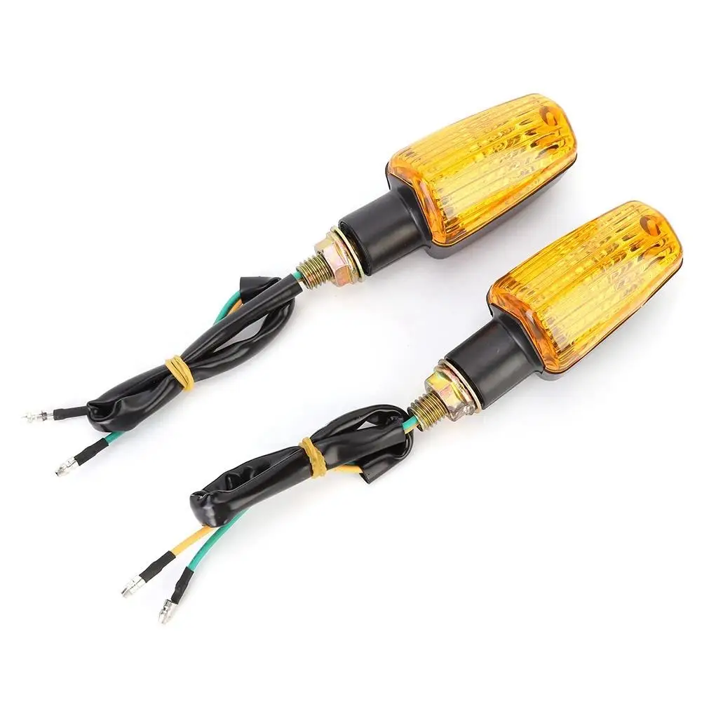 1 Pair Waterproof Motorcycle Turn Signal Indicator Lights for honda - Black & Yellow Accessories
1 Pair Waterproof Motorcycle Turn Signal Indicator Lights for honda - Black & Yellow Accessories