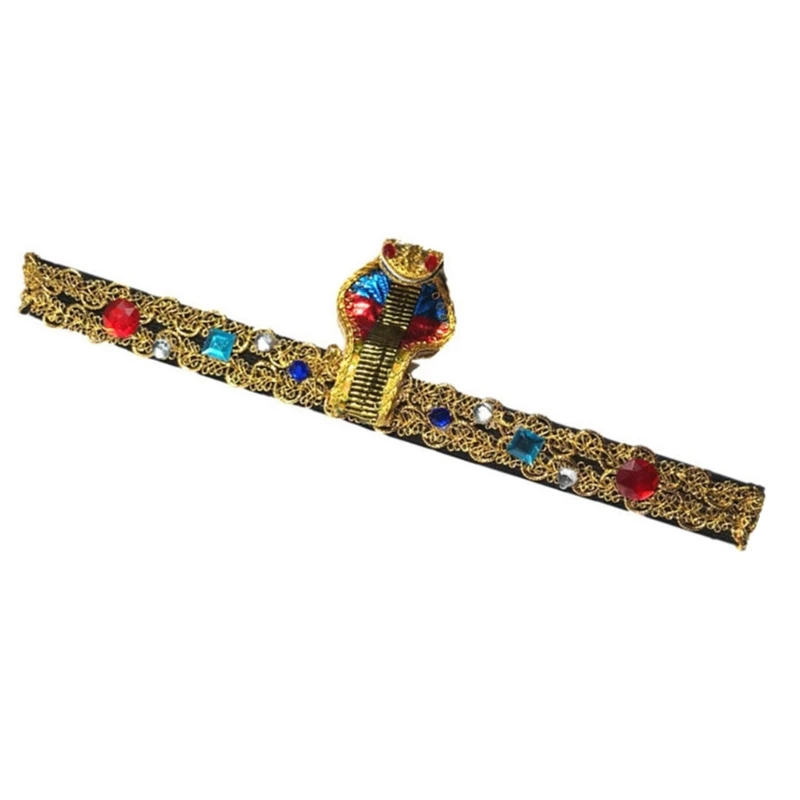 Halloween Party Egyptian Headband Teenager Adult Taking Photo Hairband with Snake Decors Gold Color Cleopatra Hair Hoop
Halloween Party Egyptian Headband Teenager Adult Taking Photo Hairband with Snake Decors Gold Color Cleopatra Hair Hoop