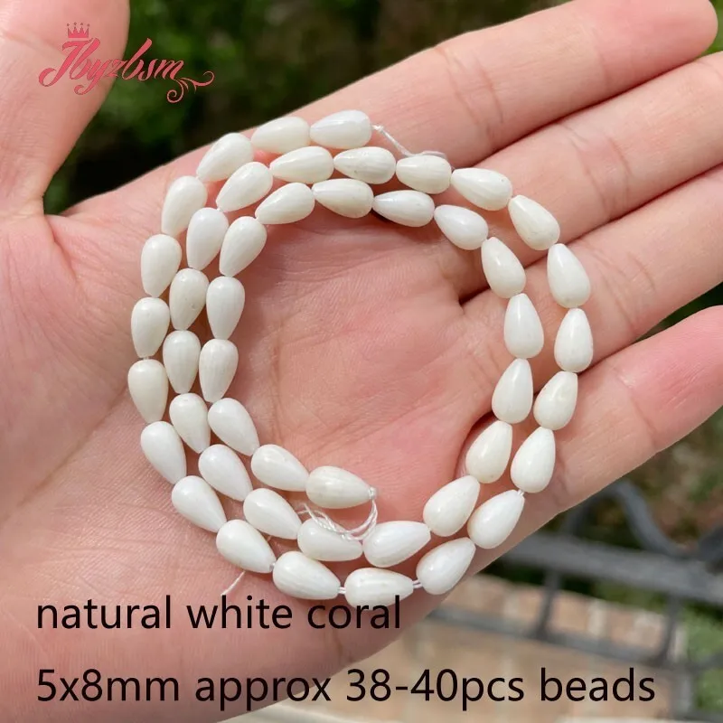 Drop White Coral Spacer Loose Beads Natural Stone 15 inch for DIY Accessories Needlework Necklace Bracelet Jewelry Making
Drop White Coral Spacer Loose Beads Natural Stone 15 inch for DIY Accessories Needlework Necklace Bracelet Jewelry Making