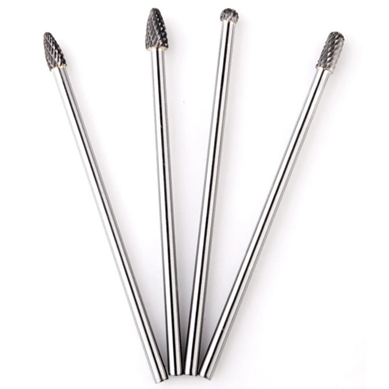 4Pcs Long Shaft Tungsten Carbide Burrs Set Kit Bits 6Mm Long Shank 155Mm Cut Port Cast Intake Exhaust Manifold
4Pcs Long Shaft Tungsten Carbide Burrs Set Kit Bits 6Mm Long Shank 155Mm Cut Port Cast Intake Exhaust Manifold