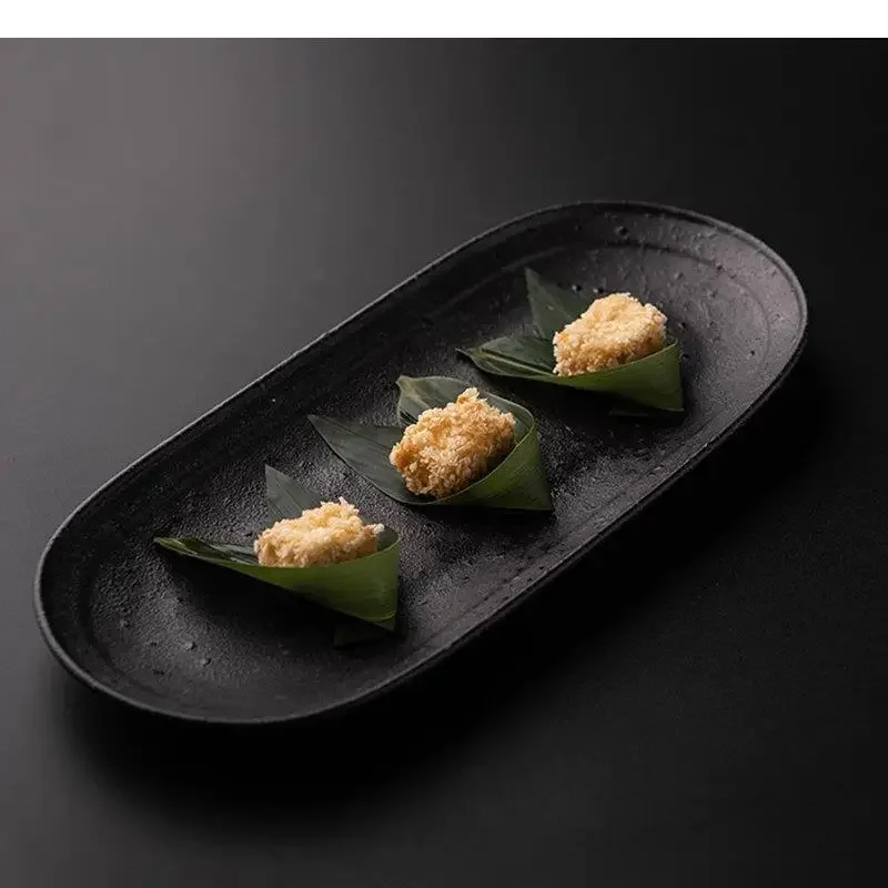 Ceramic Dinner Plate Oval Sushi Dessert Snack Plates Pasta Salad Dish Restaurant Specialty Tableware
Ceramic Dinner Plate Oval Sushi Dessert Snack Plates Pasta Salad Dish Restaurant Specialty Tableware