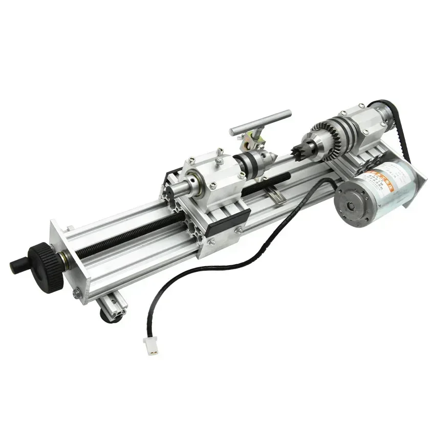 Lathe Polishing Machine Mini Metal Woodworking Lathe Stepless Speed Regulation High Precision Mini Lathe Beads Machine 220V 280W
Lathe Polishing Machine Mini Metal Woodworking Lathe Stepless Speed Regulation High Precision Mini Lathe Beads Machine 220V 280W