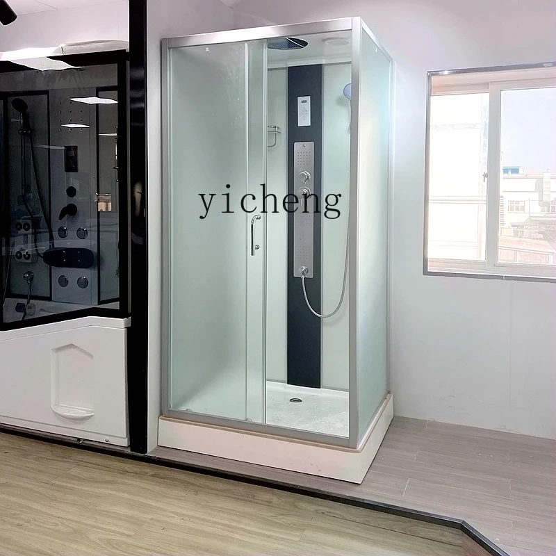 ZZ integral shower room partition rectangular glass bathroom bathroom household small apartment integrated bath
ZZ integral shower room partition rectangular glass bathroom bathroom household small apartment integrated bath