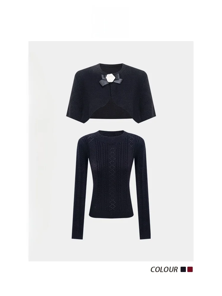 Женский вязаный комплект LADIES FIRST с узором «Чайная роза», зимний модный свитер с длинными рукавами и воротником-хомутом, комплект из двух предметов
Женский вязаный комплект LADIES FIRST с узором «Чайная роза», зимний модный свитер с длинными рукавами и воротником-хомутом, комплект из двух предметов