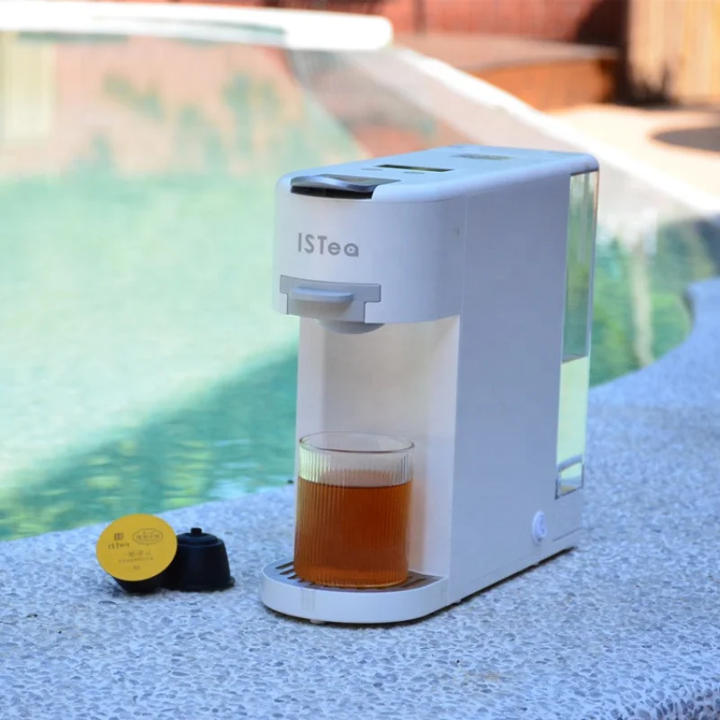 ISTea 2022 new design innovation automatic intelligent smart tea capsule maker machine Kung Fu tea brewer
ISTea 2022 new design innovation automatic intelligent smart tea capsule maker machine Kung Fu tea brewer