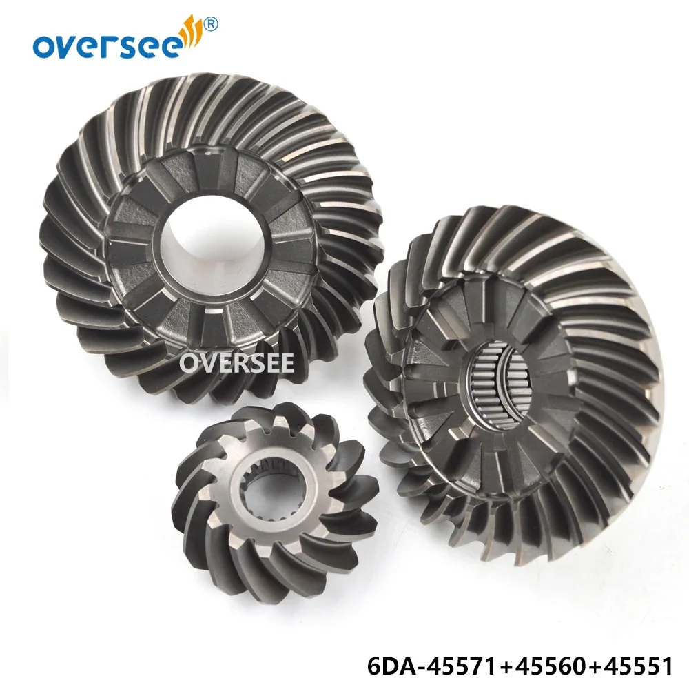 6DA Gear Kit 6DA-45571-00 + 6DA-45560-00 + 6DA-45551-00 for Yamaha F175 F200 Outboard Engine Parts
6DA Gear Kit 6DA-45571-00 + 6DA-45560-00 + 6DA-45551-00 for Yamaha F175 F200 Outboard Engine Parts