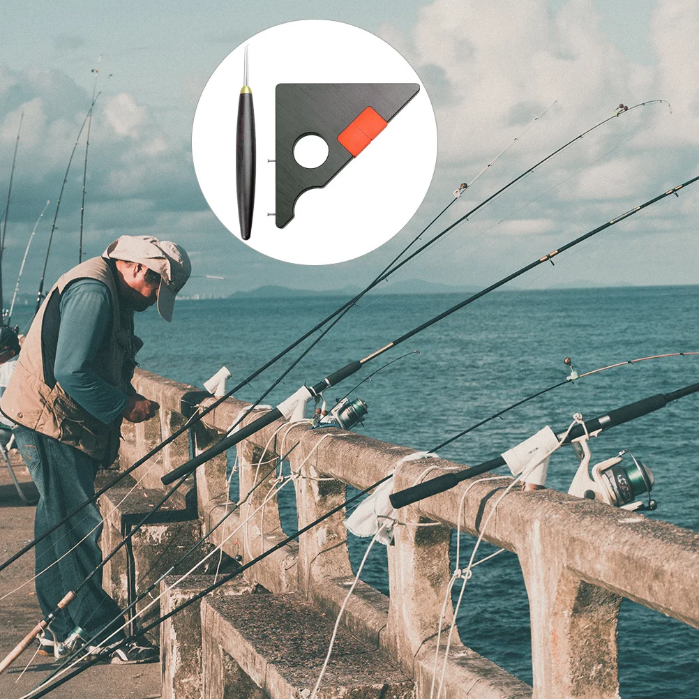 1Set Portable Fishing Line Knotter with Adjustable Distance Measure Ruler 0.25cm Handle Tools Kit
1Set Portable Fishing Line Knotter with Adjustable Distance Measure Ruler 0.25cm Handle Tools Kit