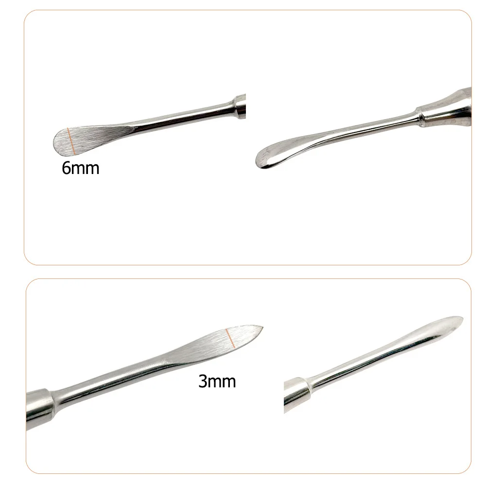 Double End Dental Implant Periosteal Elevator Separator Tool for Retracting Separating Autoclave Surgical Implanting Use 
Double End Dental Implant Periosteal Elevator Separator Tool for Retracting Separating Autoclave Surgical Implanting Use