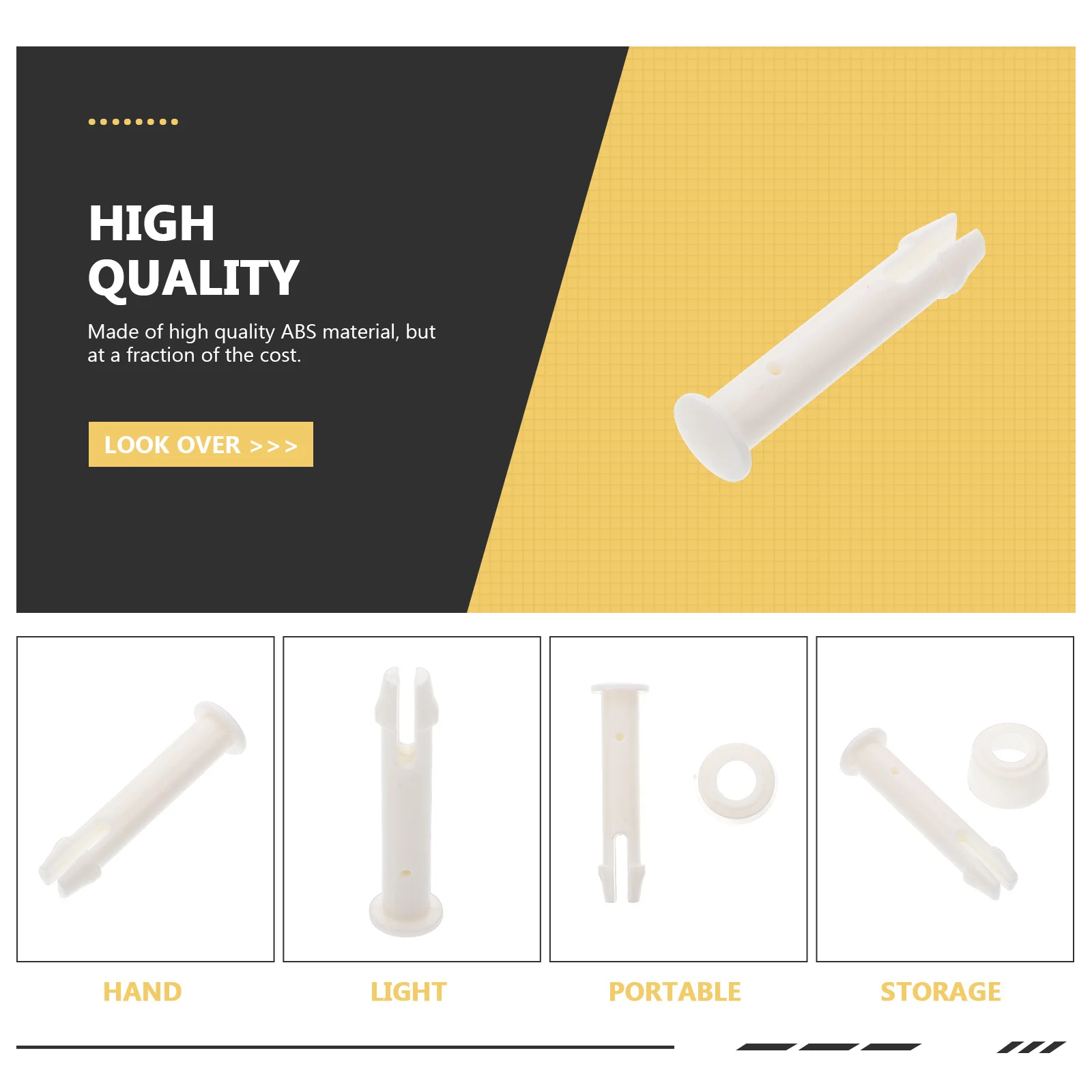 12Pcs Pool Joint Pins Plastic Connectors Caps Professional Swimming Pool Frame Replacement Parts Accessories Plastic Pin
12Pcs Pool Joint Pins Plastic Connectors Caps Professional Swimming Pool Frame Replacement Parts Accessories Plastic Pin