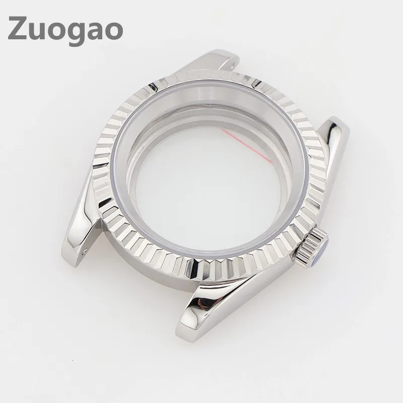 36mm Silver Polished Datejust Style Watch Case 316L Stainless Steel Sapphire Crystal 30M Waterproof Fit NH35 NH36 4R35 4R36 Fits
36mm Silver Polished Datejust Style Watch Case 316L Stainless Steel Sapphire Crystal 30M Waterproof Fit NH35 NH36 4R35 4R36 Fits