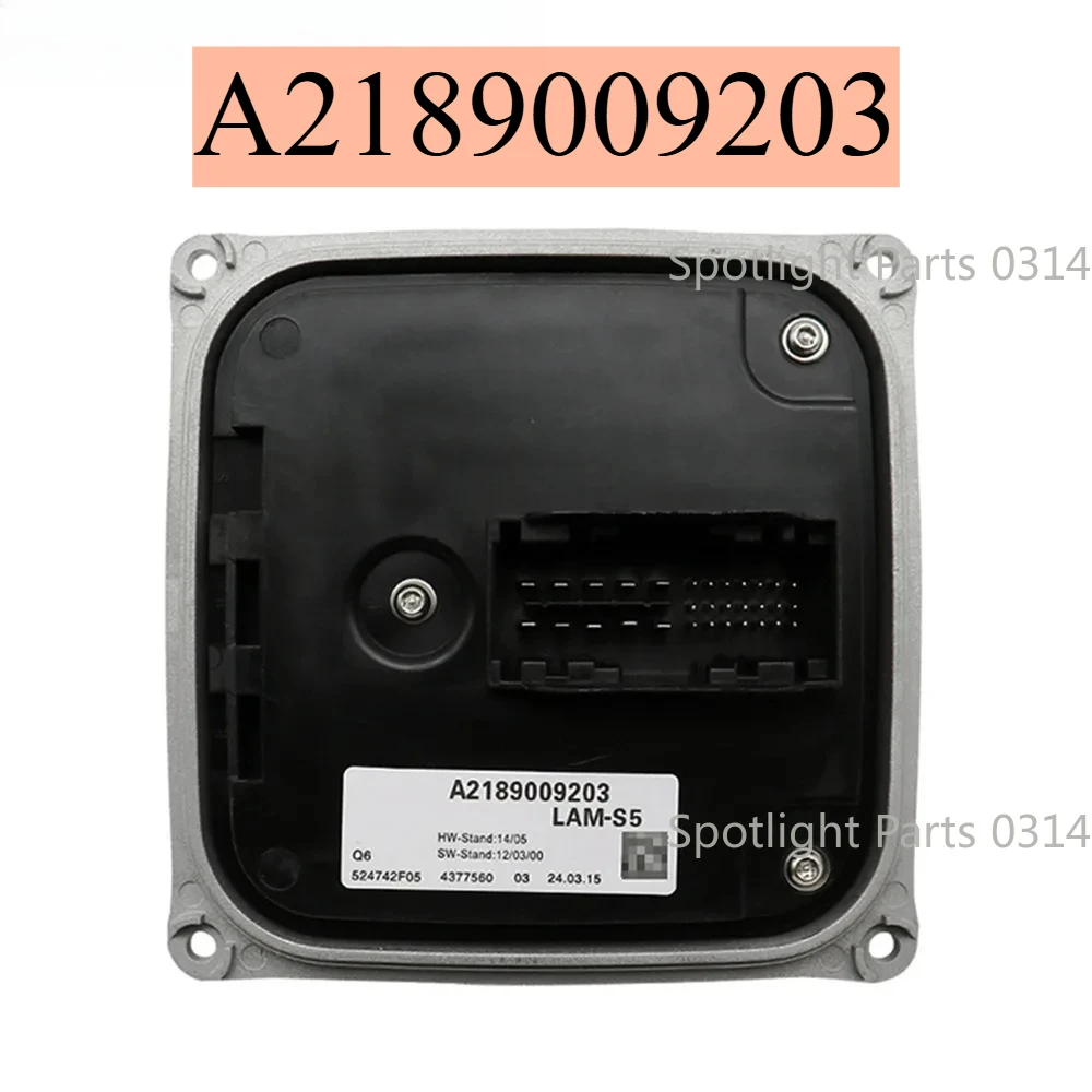 A2189009203 2189009203 для Mercedes Benz W166 W218 S-Class GL GLS ML 2011-2015, светодиодная фара, модуль управления драйвером DRL
A2189009203 2189009203 для Mercedes Benz W166 W218 S-Class GL GLS ML 2011-2015, светодиодная фара, модуль управления драйвером DRL