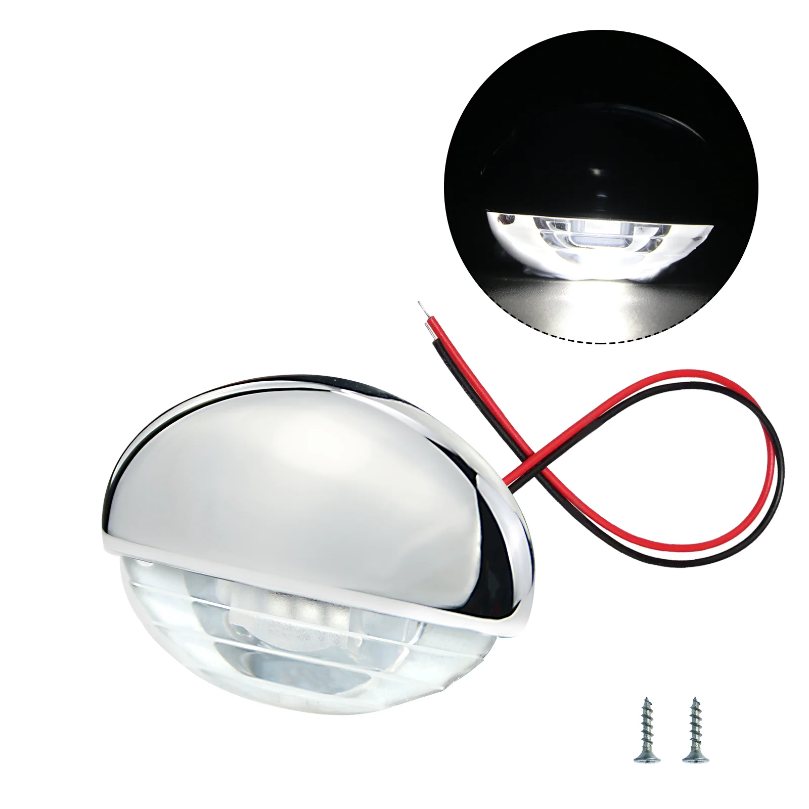 10PCS Marine Cool White Courtesy Lights For Boats Step Lights Stair Light Accent Utility Lighting Cabin Deck Flush Mounted
10PCS Marine Cool White Courtesy Lights For Boats Step Lights Stair Light Accent Utility Lighting Cabin Deck Flush Mounted