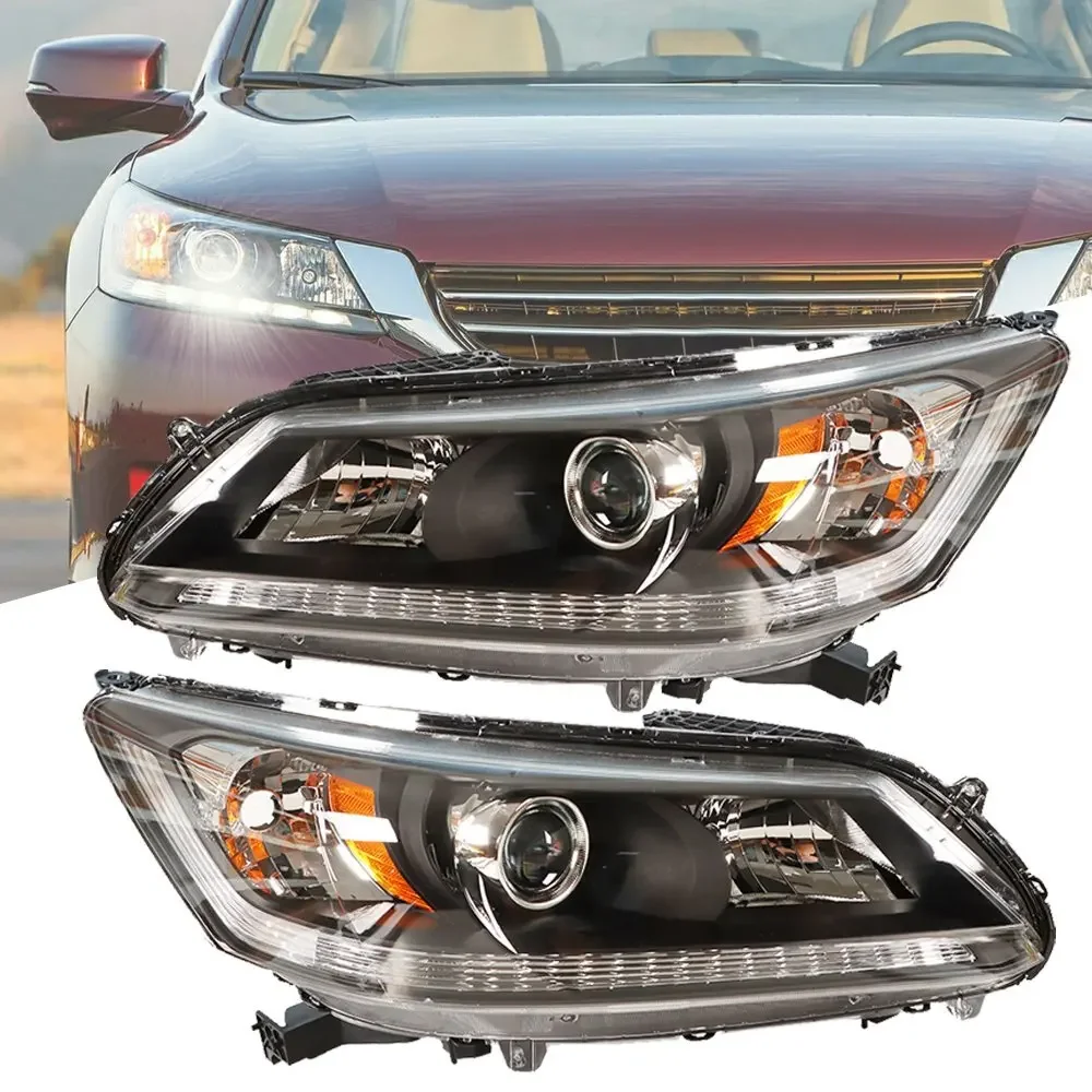 For Honda Accord Sedan 2013-2015 Halogen Headlights Black Housing Right And Left
For Honda Accord Sedan 2013-2015 Halogen Headlights Black Housing Right And Left