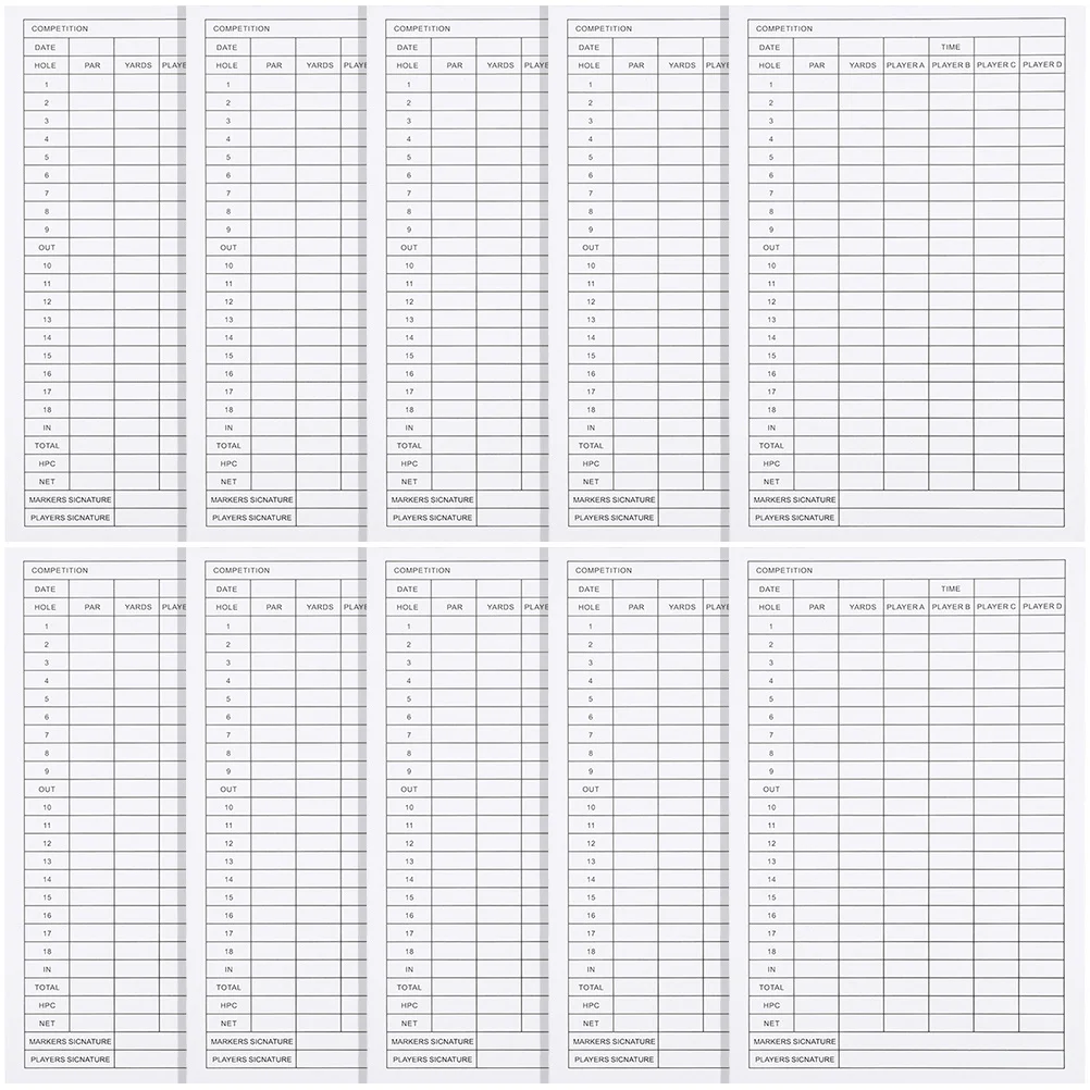 golfs scorecards golfs score sheets coated paper score cards portable golfs scorecards scoreboards for use
golfs scorecards golfs score sheets coated paper score cards portable golfs scorecards scoreboards for use