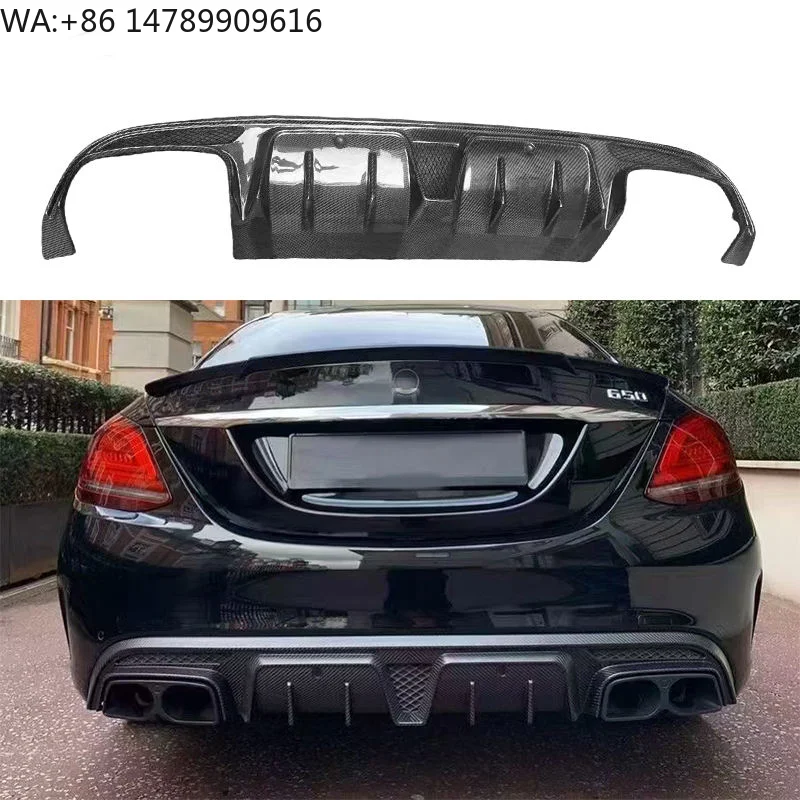 High-end Custom Body Kit For Old-to-New ConversionW205 C63 Carbon Fiber BB Style Rear Diffuser Lip Rear Bumper Lip For C Class
High-end Custom Body Kit For Old-to-New ConversionW205 C63 Carbon Fiber BB Style Rear Diffuser Lip Rear Bumper Lip For C Class