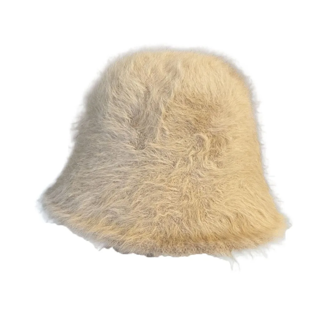 Soft Knitted Plush Bucket Cap Warm Furry Winter Fisherman Hat Windproof Versatile Anti-cold Bucket Hat Cycling
Soft Knitted Plush Bucket Cap Warm Furry Winter Fisherman Hat Windproof Versatile Anti-cold Bucket Hat Cycling