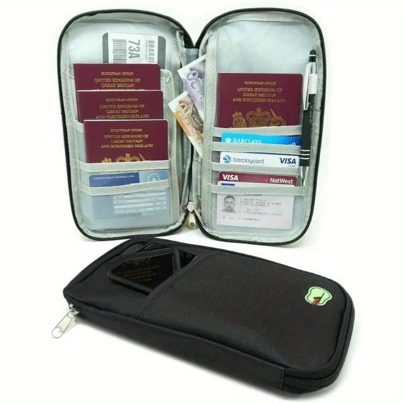 1PC Travel Accessories Zipped Case Purse Wallet Bag Travel Organiser Credit Card Storage Passport Document Tickets Holder
1PC Travel Accessories Zipped Case Purse Wallet Bag Travel Organiser Credit Card Storage Passport Document Tickets Holder