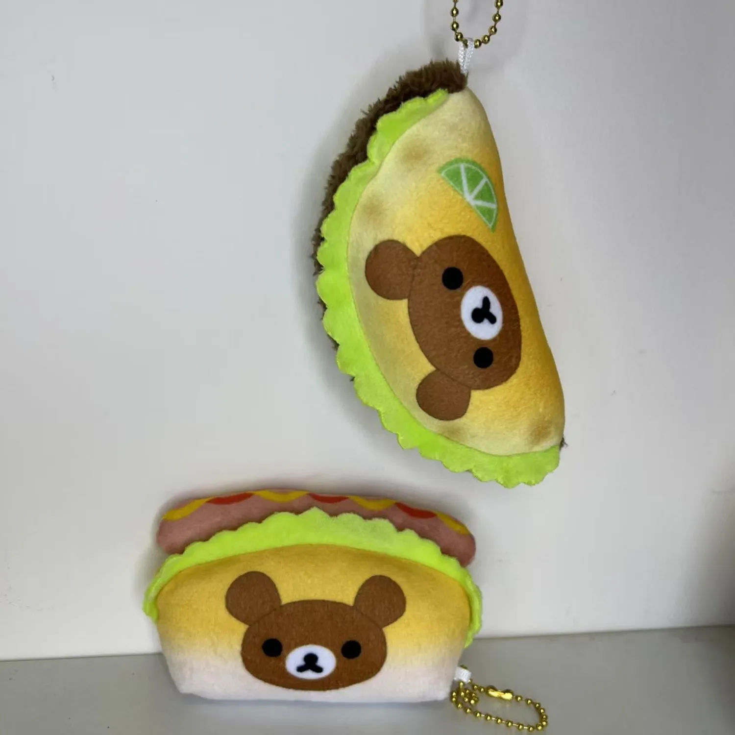 Ne милый медведь Rilakkuma Korilakkuma, гамбургер, плюшевый брелок для ключей, маленький кулон, детские мягкие игрушки для девочек для детей
Ne милый медведь Rilakkuma Korilakkuma, гамбургер, плюшевый брелок для ключей, маленький кулон, детские мягкие игрушки для девочек для детей
