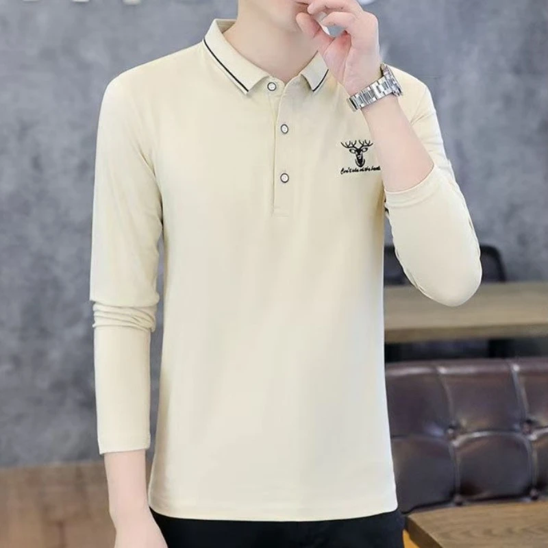 Men's High Quality Cotton Long Sleeve Polo Shirt Spring Autumn New Stylish Lapel Base Layer Casual Top
Men's High Quality Cotton Long Sleeve Polo Shirt Spring Autumn New Stylish Lapel Base Layer Casual Top