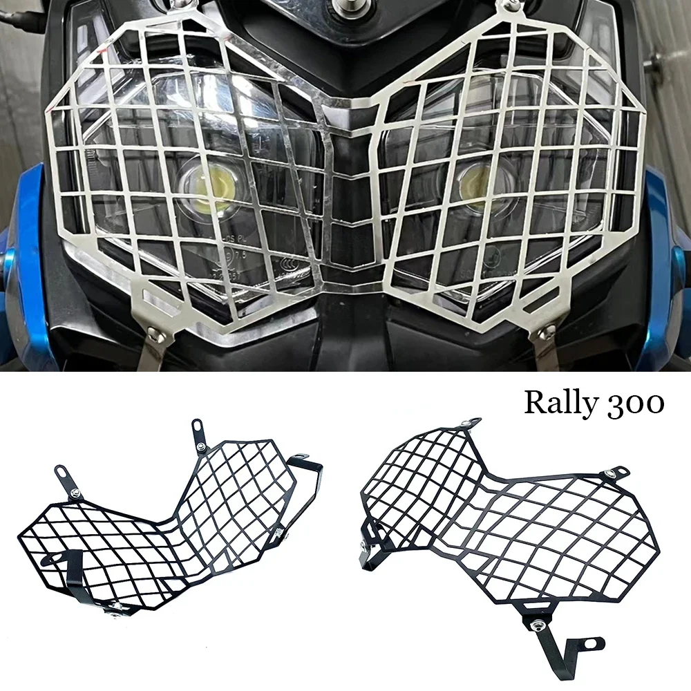 Fit Rally300 Motorcycle Accessories Front Light Protection Cover Lampshade Headlight Guard For Loncin Rally 300 Voge Rally 300GY
Fit Rally300 Motorcycle Accessories Front Light Protection Cover Lampshade Headlight Guard For Loncin Rally 300 Voge Rally 300GY