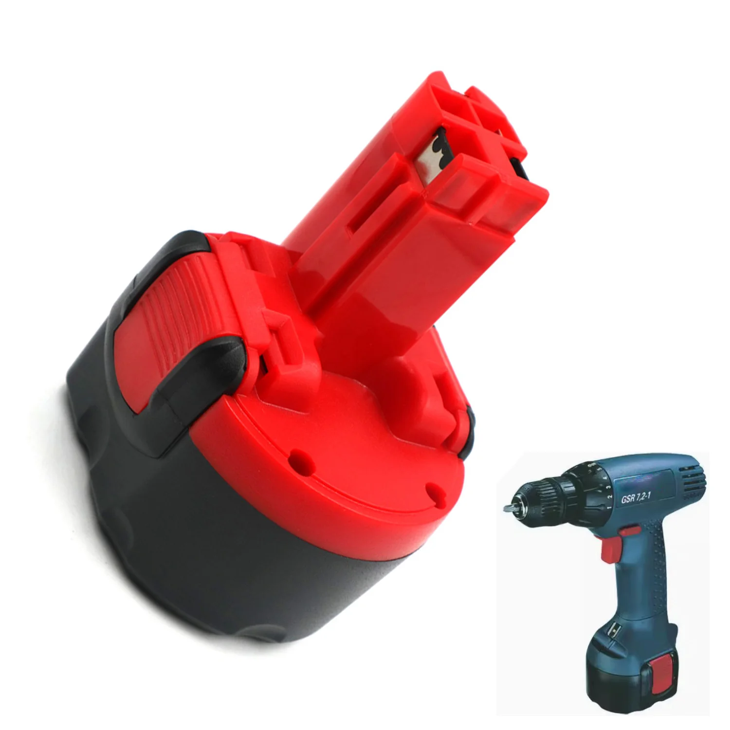 C&P BOS 7.2VA GSR7.2-1 GSR7.2-2 2607335437 2607335587 BH-744 B-8308 Ni-CD Ni-MH Battery For Bosch
C&P BOS 7.2VA GSR7.2-1 GSR7.2-2 2607335437 2607335587 BH-744 B-8308 Ni-CD Ni-MH Battery For Bosch