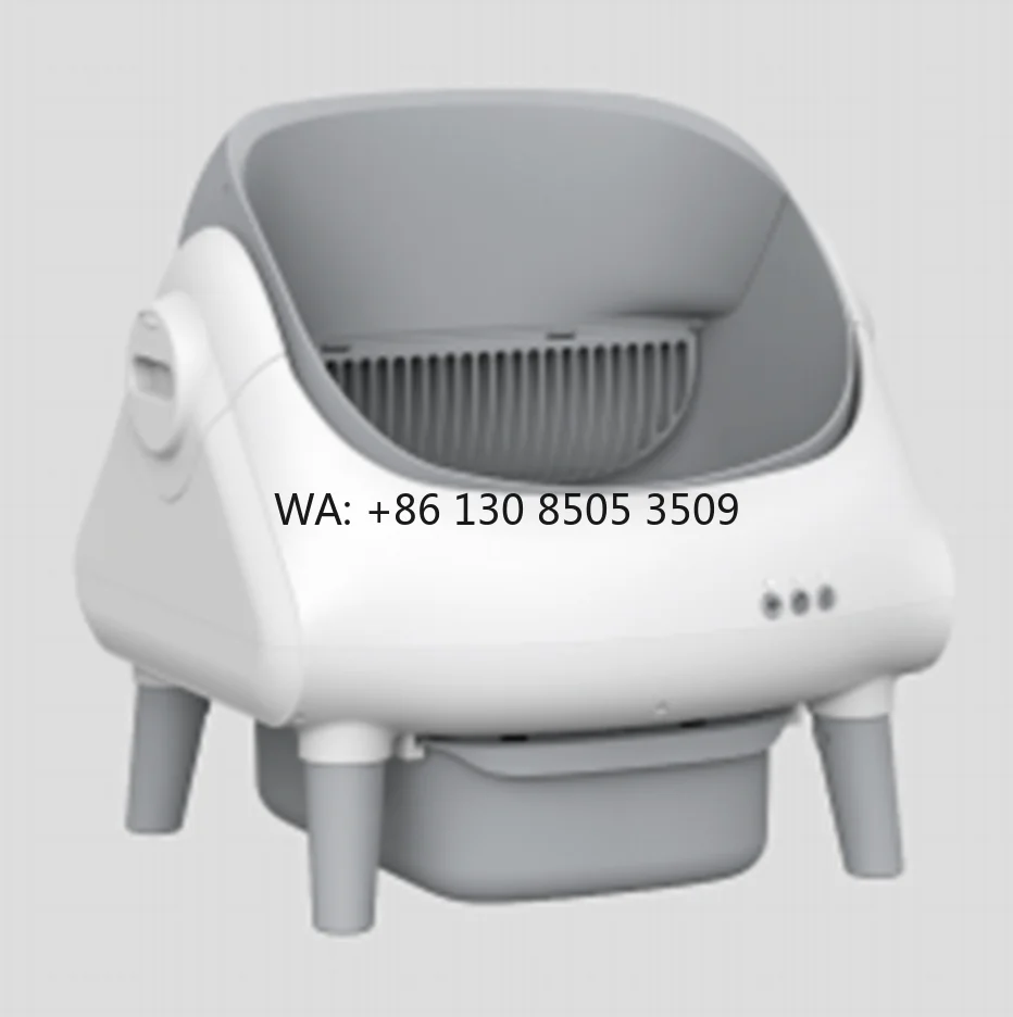 Wholesale Price Automatic Cleaning Self Scooping Anti Pinch Safety Features Large Volume APP Control Smart Cat Litter Box
Wholesale Price Automatic Cleaning Self Scooping Anti Pinch Safety Features Large Volume APP Control Smart Cat Litter Box