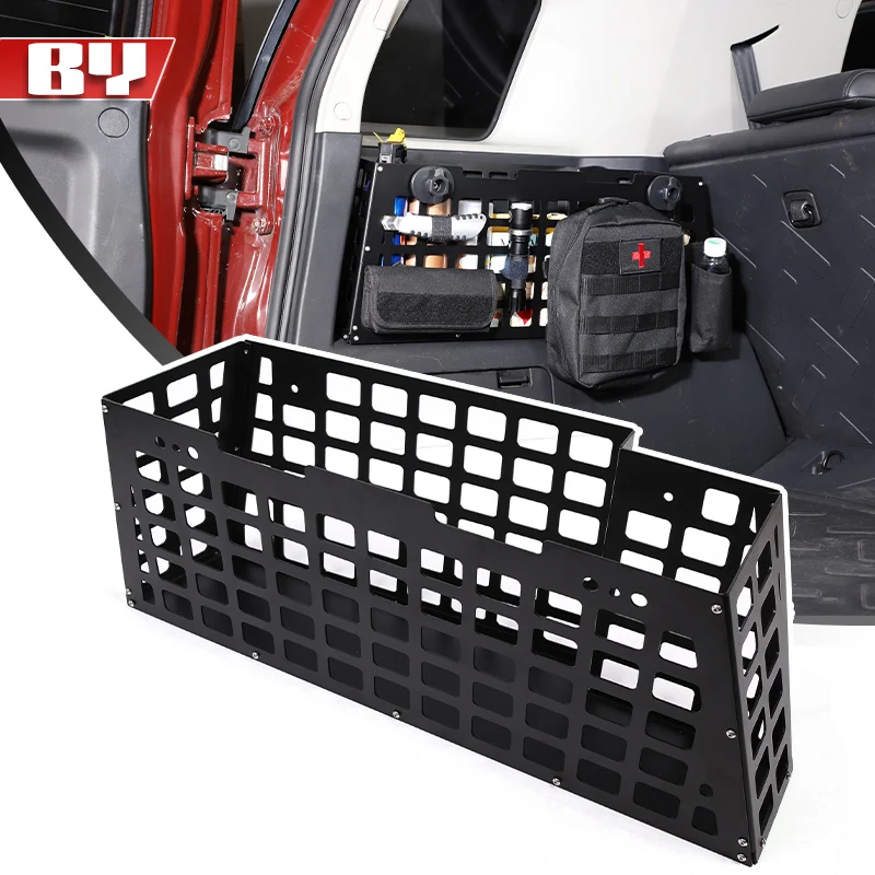 Car Accessories Multi-function Storage Box Aluminum Alloy Side Storage Shelf Trunk Organizer For Toyota FJ Cruiser 2007-2021
Car Accessories Multi-function Storage Box Aluminum Alloy Side Storage Shelf Trunk Organizer For Toyota FJ Cruiser 2007-2021