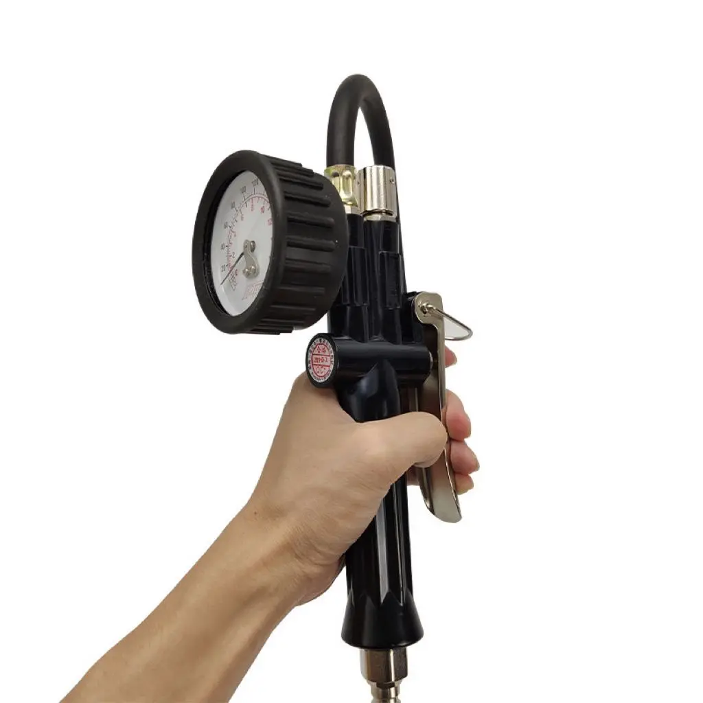 High-precision Shockproof Multi-function Four-in-one Tire Pressure Gauge Inflatable Gun Accurate Measurement Pointer Type
High-precision Shockproof Multi-function Four-in-one Tire Pressure Gauge Inflatable Gun Accurate Measurement Pointer Type