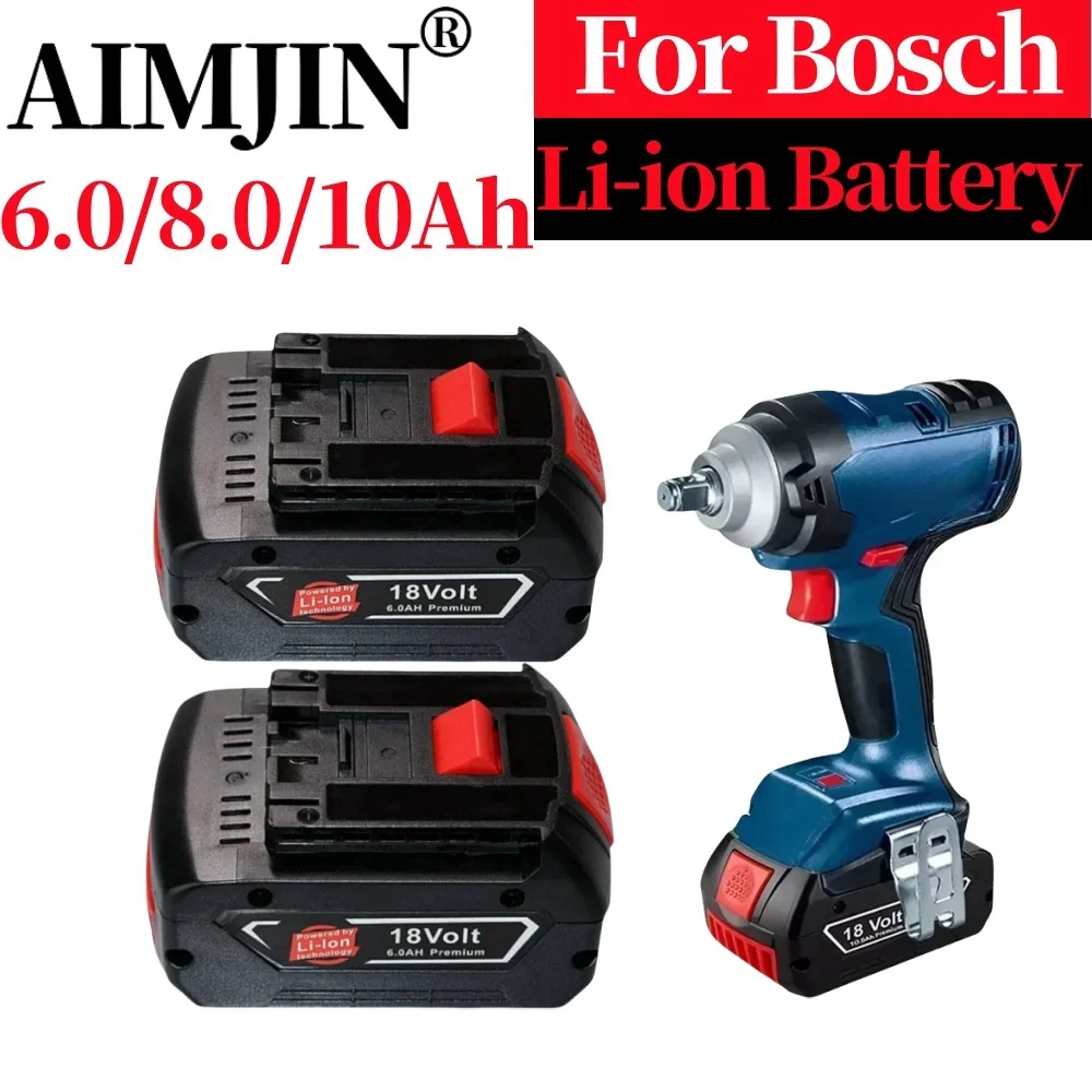 For Bosch 18V 6.0/8.0/10Ah ARechargeable Lithium Ion Battery Backup Battery Portable Replacement BAT609 BAT609G 618
For Bosch 18V 6.0/8.0/10Ah ARechargeable Lithium Ion Battery Backup Battery Portable Replacement BAT609 BAT609G 618