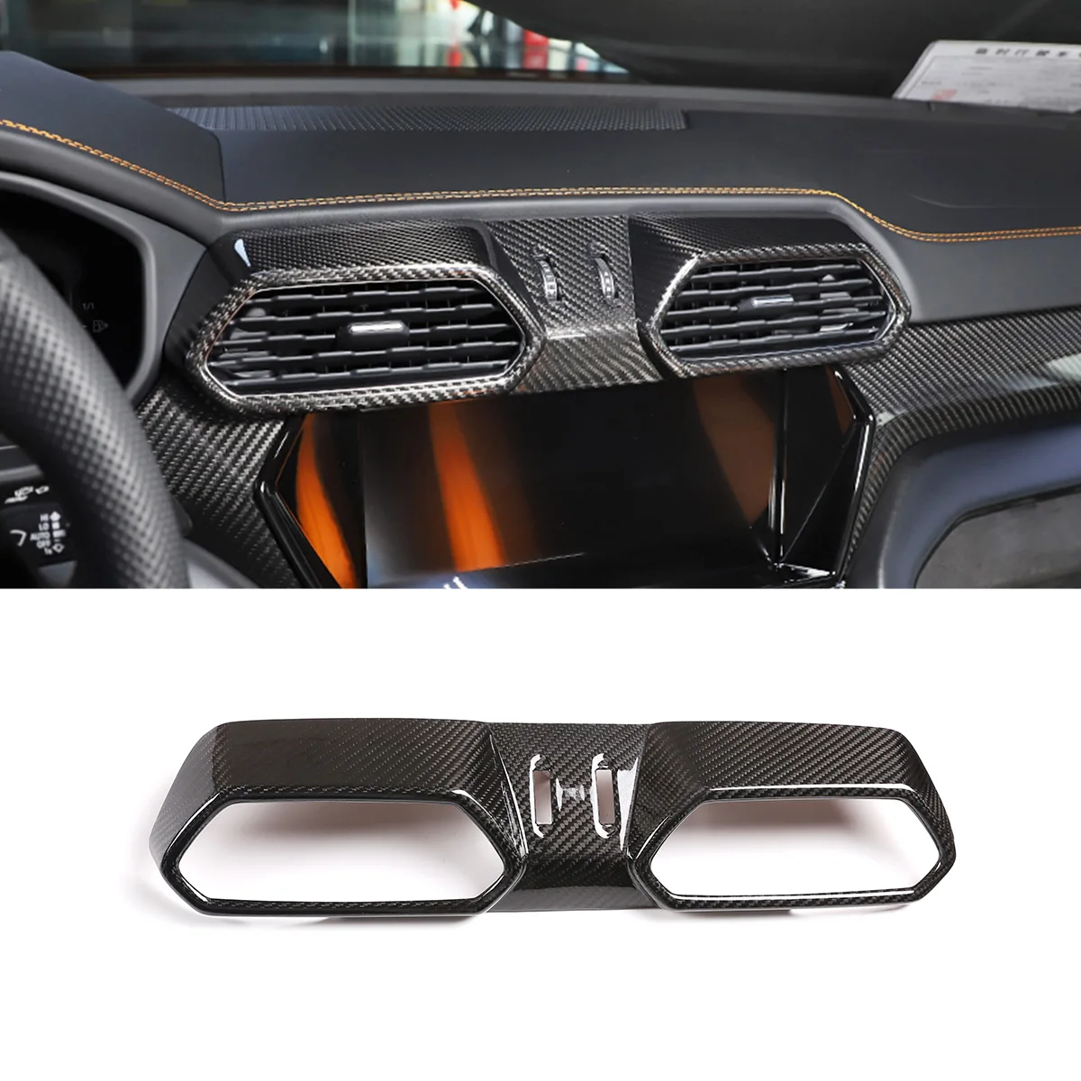 For Lamborghini URUS 2018-2023 Real Carbon Fiber Car Central Control Air Conditioning Air Outlet Frame Interior Auto Accessories
For Lamborghini URUS 2018-2023 Real Carbon Fiber Car Central Control Air Conditioning Air Outlet Frame Interior Auto Accessories