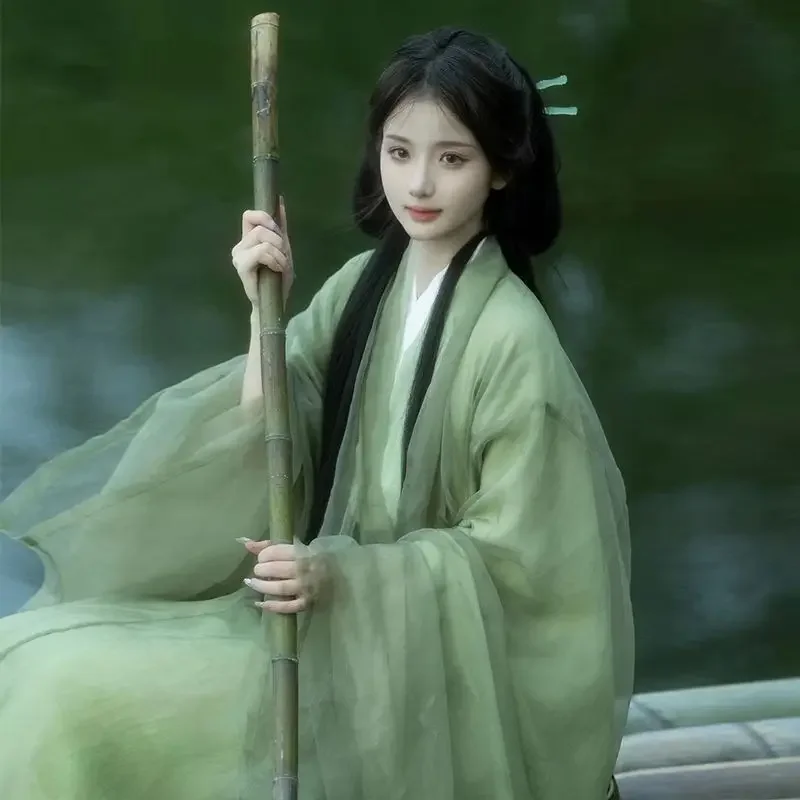 Ancient costume Wei Jin style Hanfu female adult straight skirt, cool and elegant 2025 new ancient style women's clothing
Ancient costume Wei Jin style Hanfu female adult straight skirt, cool and elegant 2025 new ancient style women's clothing