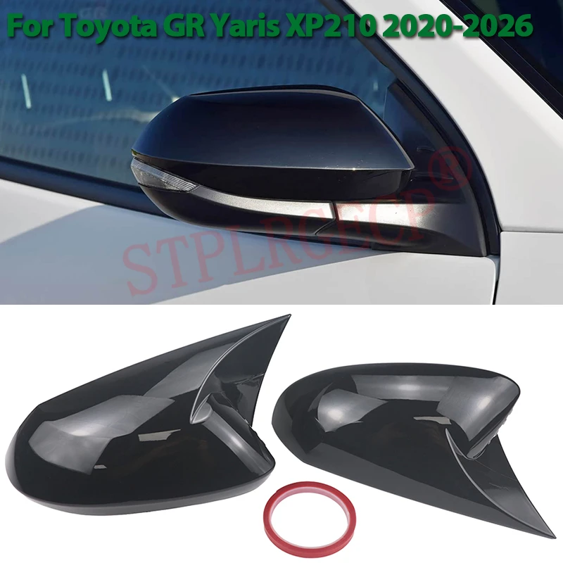 New M Look Mirror Covers Sticker Rear View Mirror Case Cover Bright Black for Toyota GR Yaris RZ RC XP210 2020-2025 2026
New M Look Mirror Covers Sticker Rear View Mirror Case Cover Bright Black for Toyota GR Yaris RZ RC XP210 2020-2025 2026