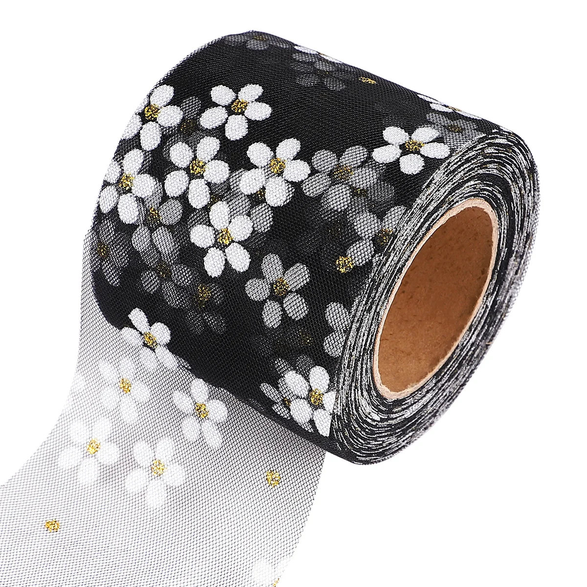 Handmade Small Plum Blossom Printed Gauze Ribbon Black 6cm Lightweight Durable for Headdress Clothes Decoration DIY Strap Gift
Handmade Small Plum Blossom Printed Gauze Ribbon Black 6cm Lightweight Durable for Headdress Clothes Decoration DIY Strap Gift