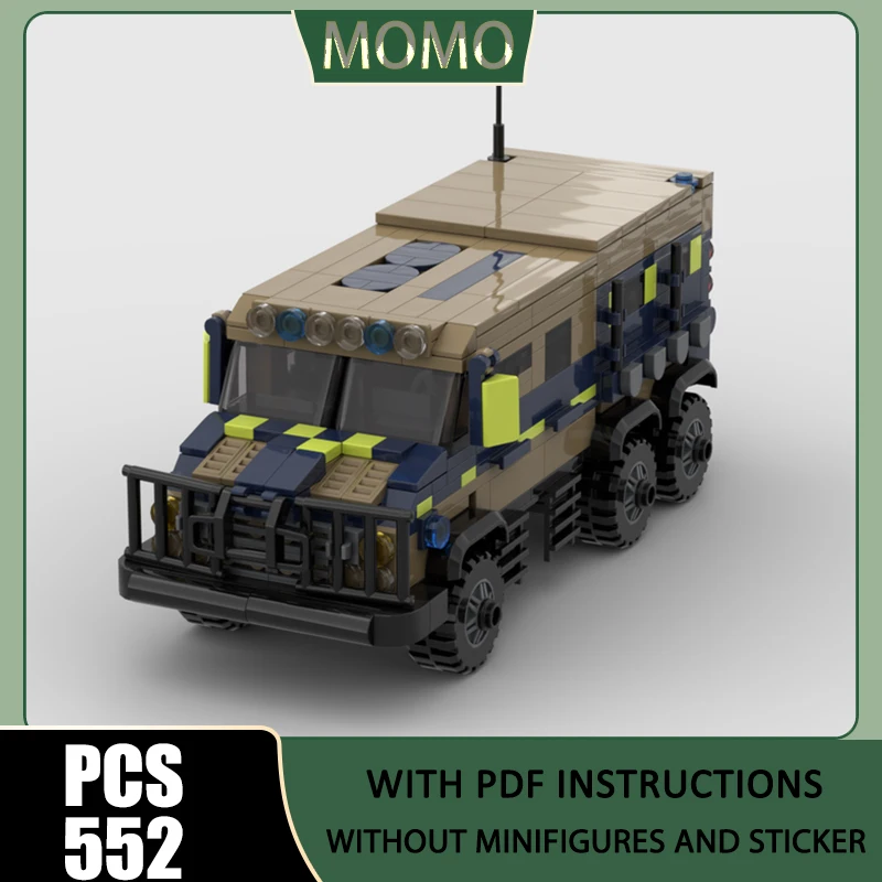 Military Model Moc Building Blocks MRAP Generic Model Technology Brick Assembly Construction Christmas DIY Toys Gifts
Military Model Moc Building Blocks MRAP Generic Model Technology Brick Assembly Construction Christmas DIY Toys Gifts