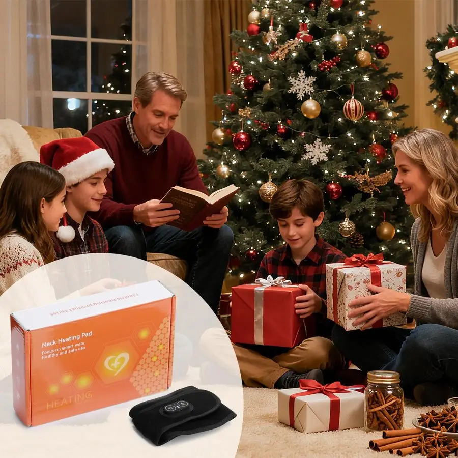 Heating Pad with Massage, Heating Neck Wrap with 660nm 850nm Red Light, with 3000mAh Rechargeable, 3 Levels Heat & 3 Vibrati
Heating Pad with Massage, Heating Neck Wrap with 660nm 850nm Red Light, with 3000mAh Rechargeable, 3 Levels Heat & 3 Vibrati