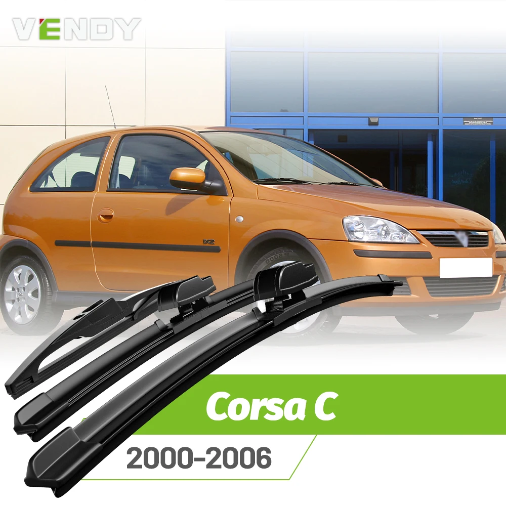 Front & Rear Wiper Blades Set For Opel Corsa C 2000-2006 Windshield Windscreen Window Rain Brushes 20"+18"+16"
Front & Rear Wiper Blades Set For Opel Corsa C 2000-2006 Windshield Windscreen Window Rain Brushes 20"+18"+16"