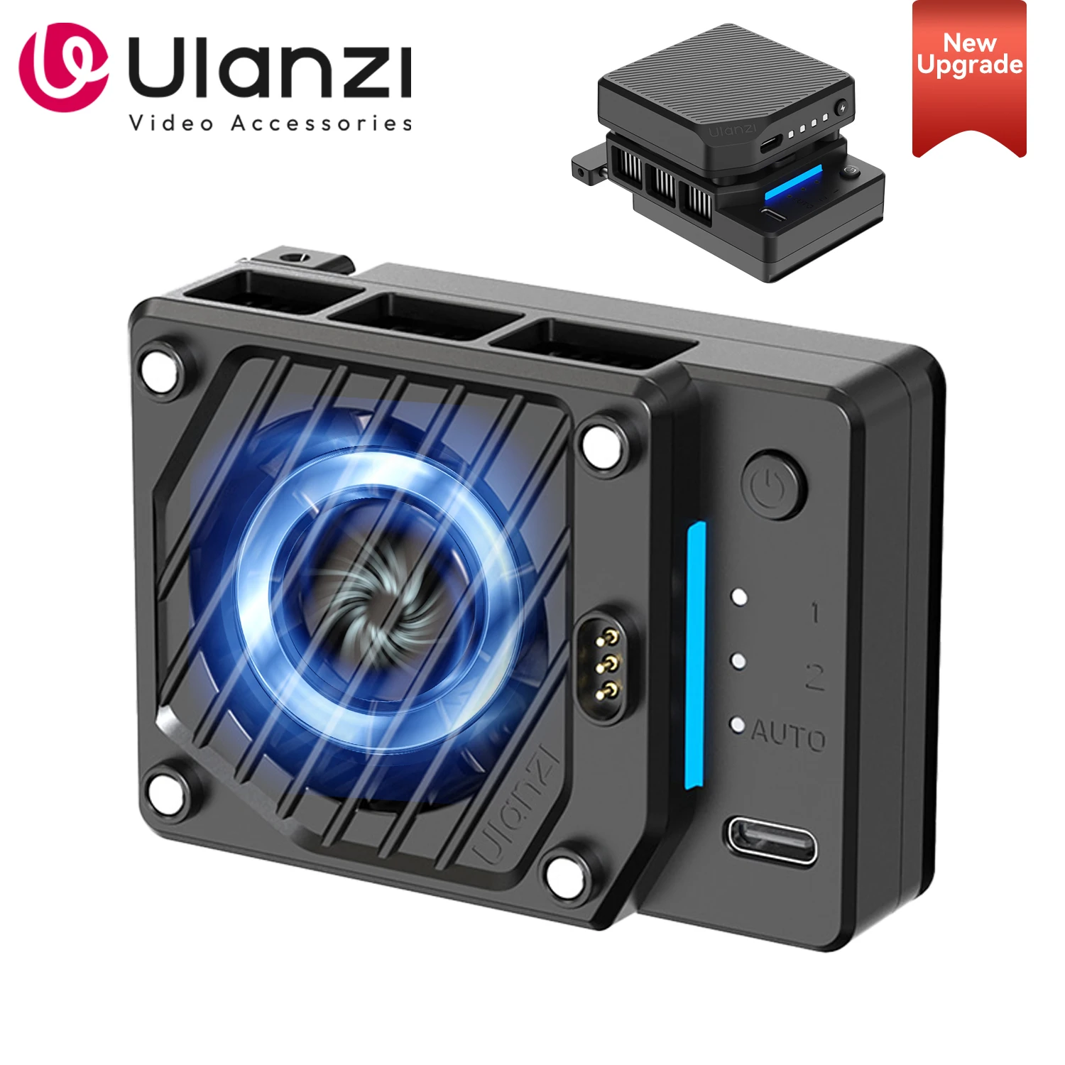 Ulanzi CU01 Camera Cooler Live Streaming Cooling Fan High Cooling System Camera Radiator Heat sink for Canon R50 Sony ZVE Nikon
Ulanzi CU01 Camera Cooler Live Streaming Cooling Fan High Cooling System Camera Radiator Heat sink for Canon R50 Sony ZVE Nikon
