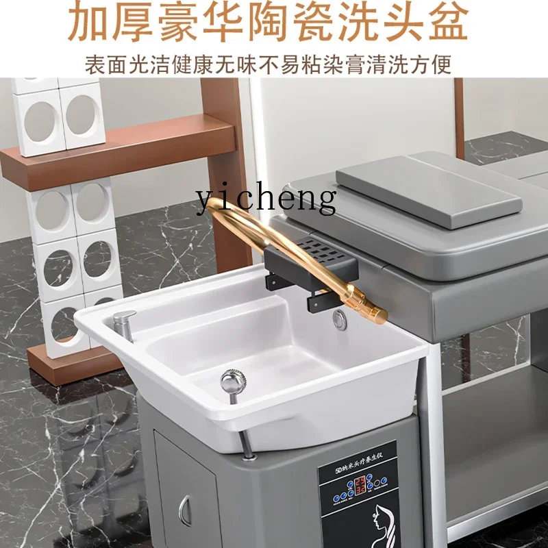 X5-14 ceramic basin steel frame shampoo bed water circulation fumigation head treatment bed barber shop hair
X5-14 ceramic basin steel frame shampoo bed water circulation fumigation head treatment bed barber shop hair