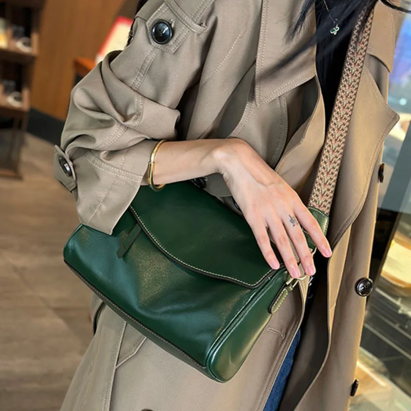 Genuine Cowhide Retro Armpit Bag Crossbody Shoulder Bag Solid Color Handbag Multi Pocket Daily Commute Travel Ladies Purse
Genuine Cowhide Retro Armpit Bag Crossbody Shoulder Bag Solid Color Handbag Multi Pocket Daily Commute Travel Ladies Purse
