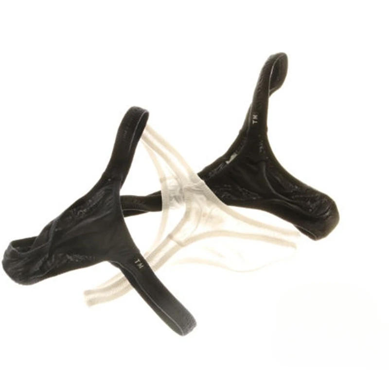 Nylon Mesh Thongs for Men Sexy Low Rise Elastic Breathable Solid Color T-back Underwear
Nylon Mesh Thongs for Men Sexy Low Rise Elastic Breathable Solid Color T-back Underwear