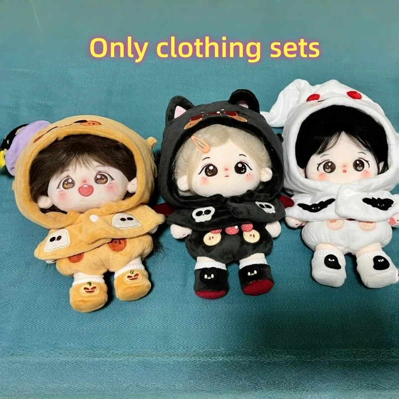 Hot Halloween 20cm Doll Clothes Costume Set Black Meow Black Meow Pumpkin Bun Bun Ghost Bubble Blessing Dress Up Toys Girl Gifts
Hot Halloween 20cm Doll Clothes Costume Set Black Meow Black Meow Pumpkin Bun Bun Ghost Bubble Blessing Dress Up Toys Girl Gifts