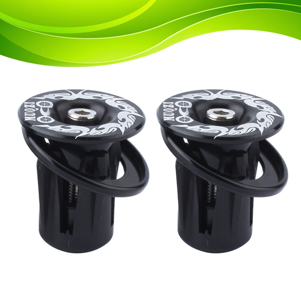 Pair of Bike Handlebar End Plugs Aluminum Alloy Bar End Caps for Mountain Bike Road Bike Bike(Black Caps and Black
Pair of Bike Handlebar End Plugs Aluminum Alloy Bar End Caps for Mountain Bike Road Bike Bike(Black Caps and Black