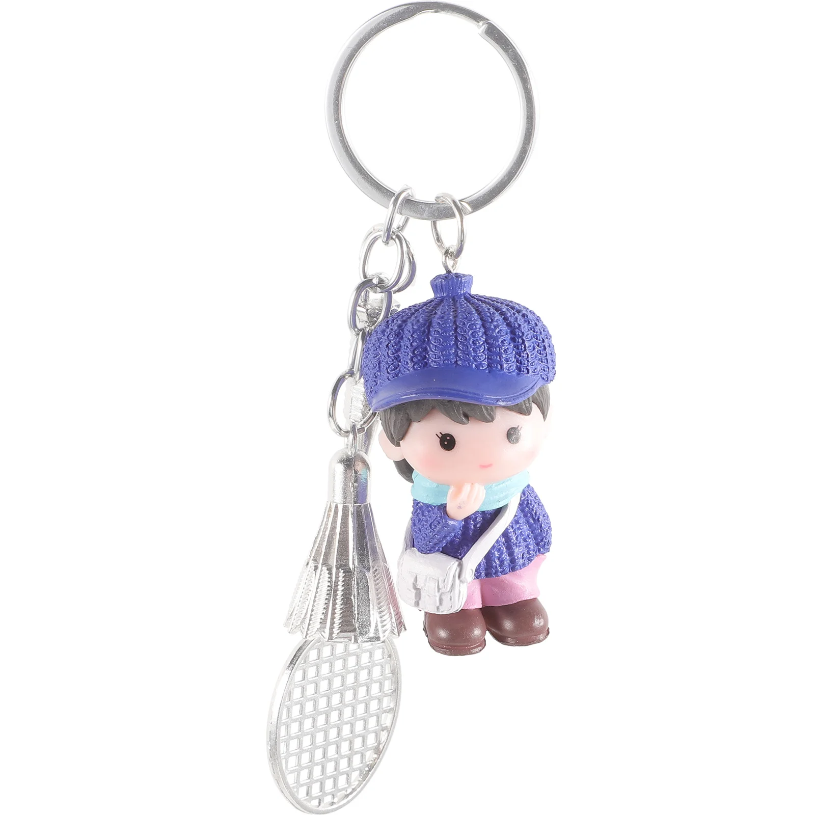 Accessories Backpack Hanging Chain Keychains Ring Gift for Women Badminton Pendant Cartoon Girl
Accessories Backpack Hanging Chain Keychains Ring Gift for Women Badminton Pendant Cartoon Girl