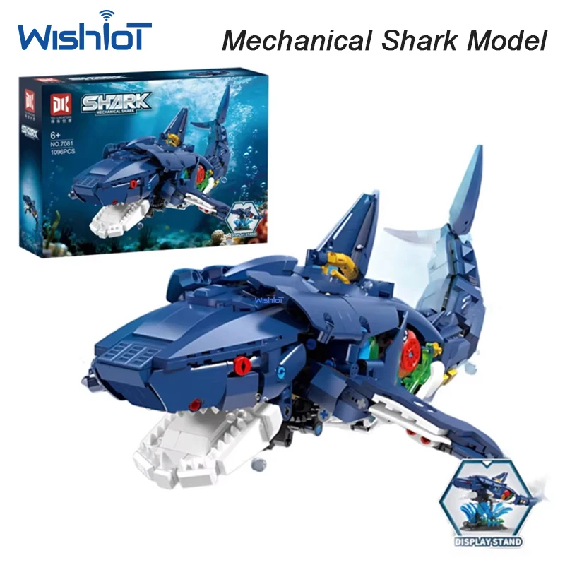 DK7081 1096pcs Motorized Shark Killer Whale Building Blocks With Motor MOC Sea Animal Bricks Construction Toys Gift Adults
DK7081 1096pcs Motorized Shark Killer Whale Building Blocks With Motor MOC Sea Animal Bricks Construction Toys Gift Adults