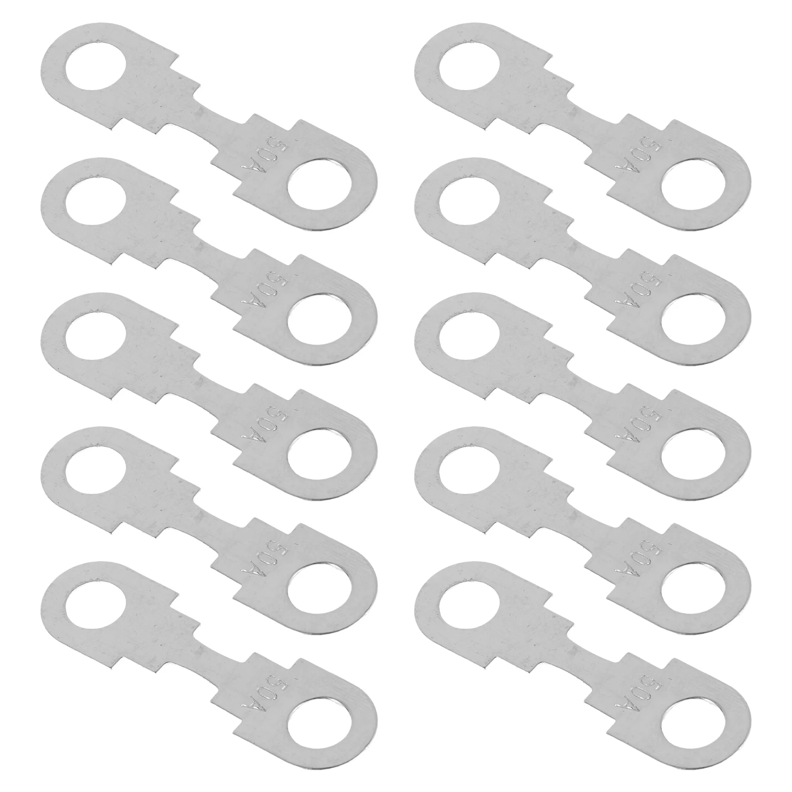 30pcs Automotive Flat Metal Strip Universal Fit 30A 40A 50A Silver Zinc Alloy Car Truck Fuse Replacement Short Circuit Overload
30pcs Automotive Flat Metal Strip Universal Fit 30A 40A 50A Silver Zinc Alloy Car Truck Fuse Replacement Short Circuit Overload