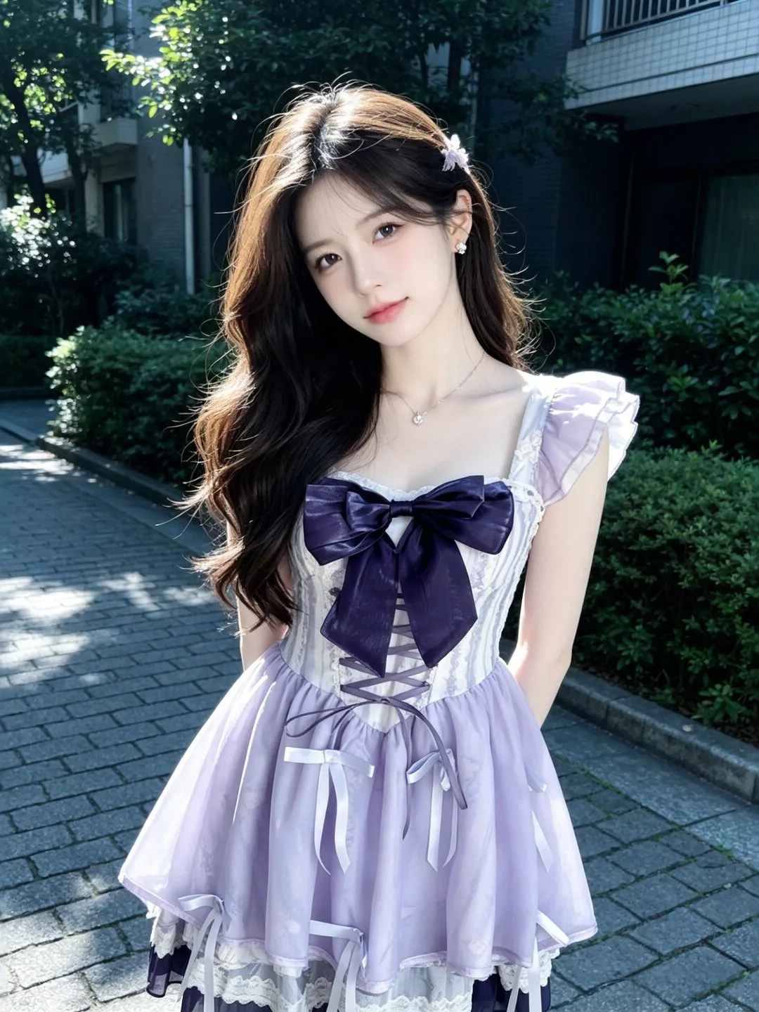Princess Style Fluffy Short Skirt Beautiful Unique Summer Dress Soft Cotton Material Knot Waist Cinch Gentle Wind
Princess Style Fluffy Short Skirt Beautiful Unique Summer Dress Soft Cotton Material Knot Waist Cinch Gentle Wind