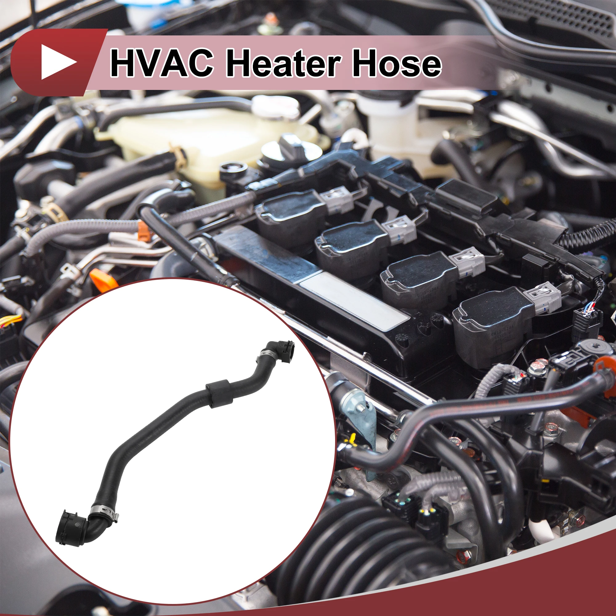 UXCELL HVAC Heater Hose for Mercedes-Benz C300 2015-2018 No.A2055011900 Rubber Black
UXCELL HVAC Heater Hose for Mercedes-Benz C300 2015-2018 No.A2055011900 Rubber Black