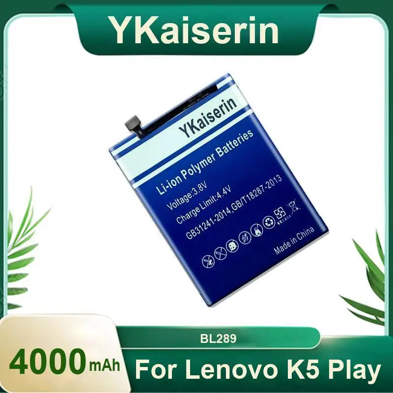 Аккумулятор мобильного телефона BL289 для замены премиум-класса Lenovo K5 Play 4000 мАч
Аккумулятор мобильного телефона BL289 для замены премиум-класса Lenovo K5 Play 4000 мАч