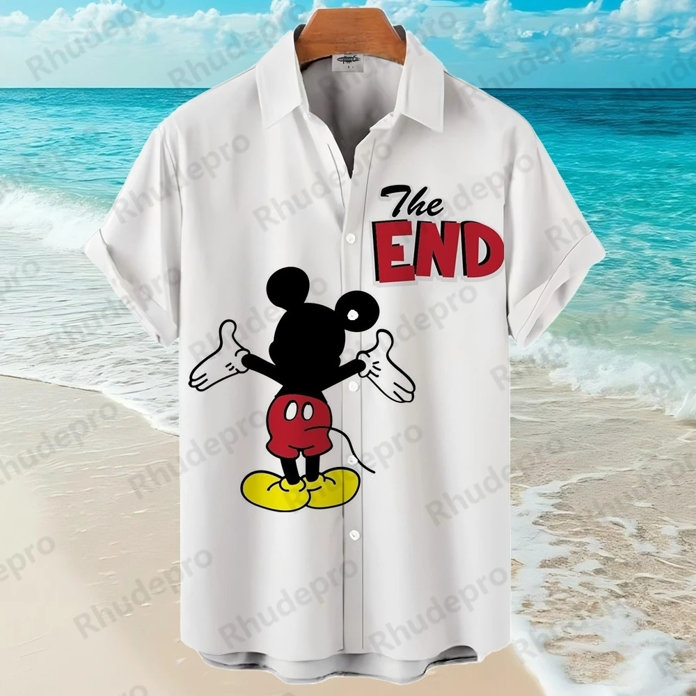 Disney 2025 Mickey Mouse Cartoon 3D Printed Men's Women Hawaiian Shirt Lapel Short Sleeve Street Style Slim Fit Roupa Masculina
Disney 2025 Mickey Mouse Cartoon 3D Printed Men's Women Hawaiian Shirt Lapel Short Sleeve Street Style Slim Fit Roupa Masculina
